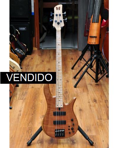 Fodera Monarch Doctorbass Edition 2023 4 string Maple-Figured Redwood top